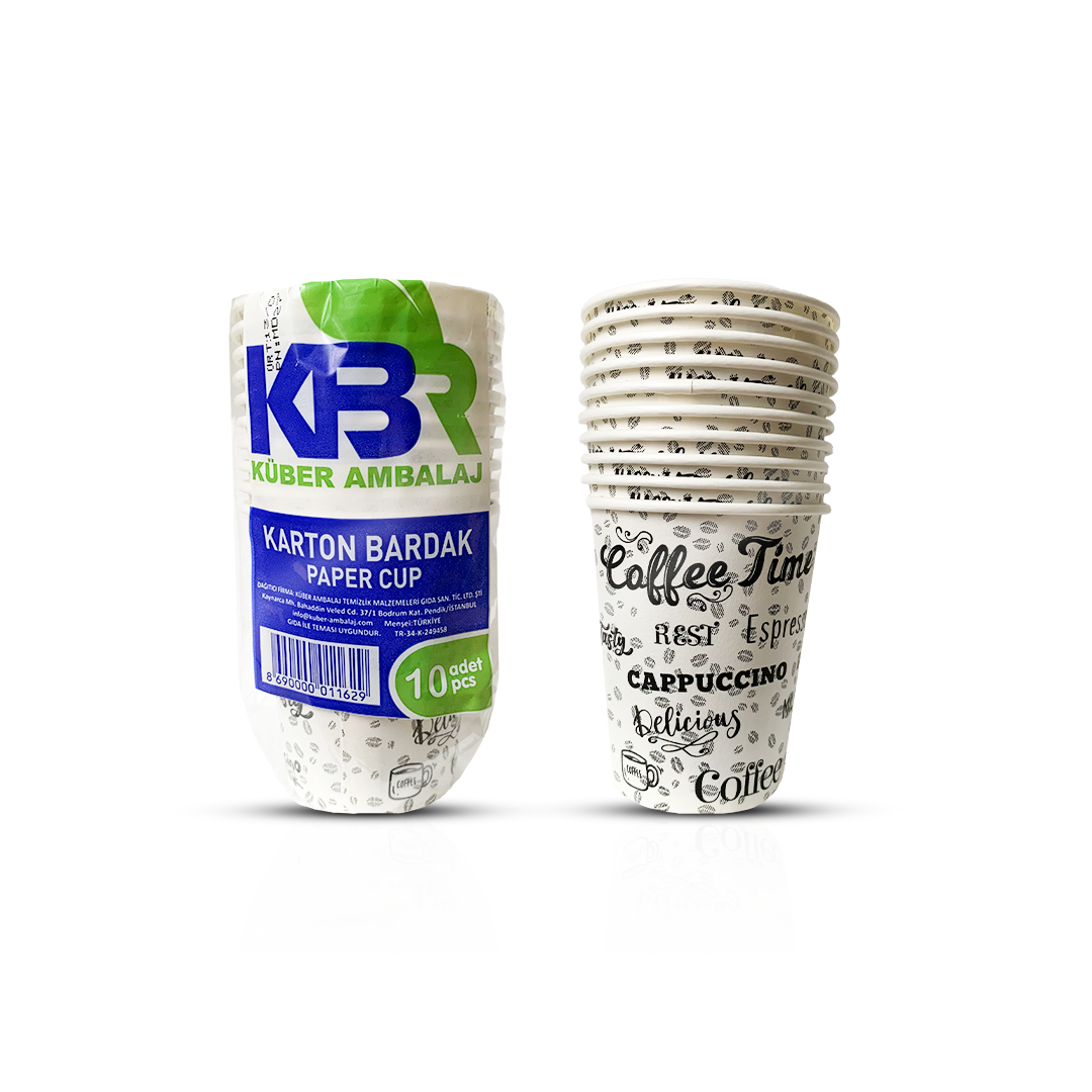 KBR 7 OZ KAĞIT BARDAK 10 ADET