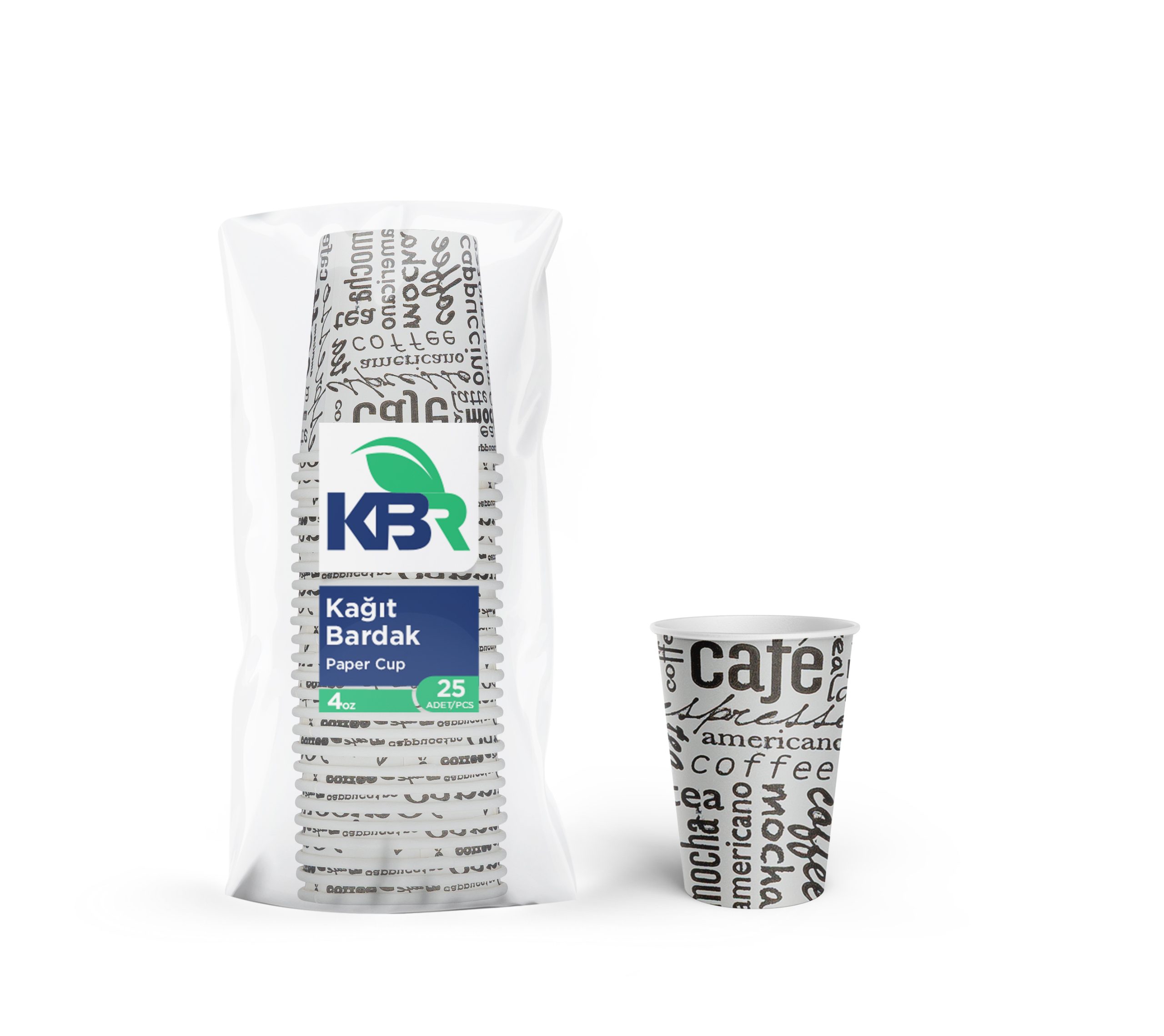 KBR 4 OZ KAĞIT BARDAK 25 ADET