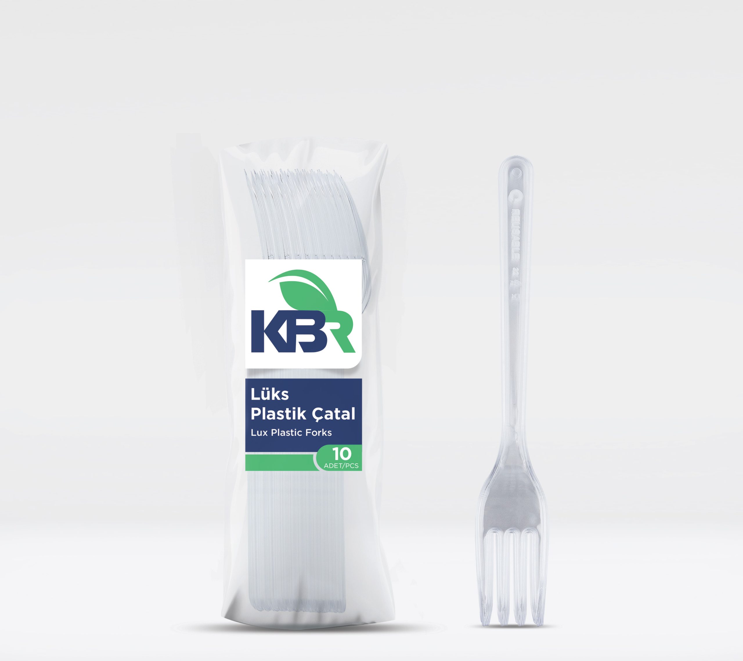 KBR PLASTİK ÇATAL 10 ADET